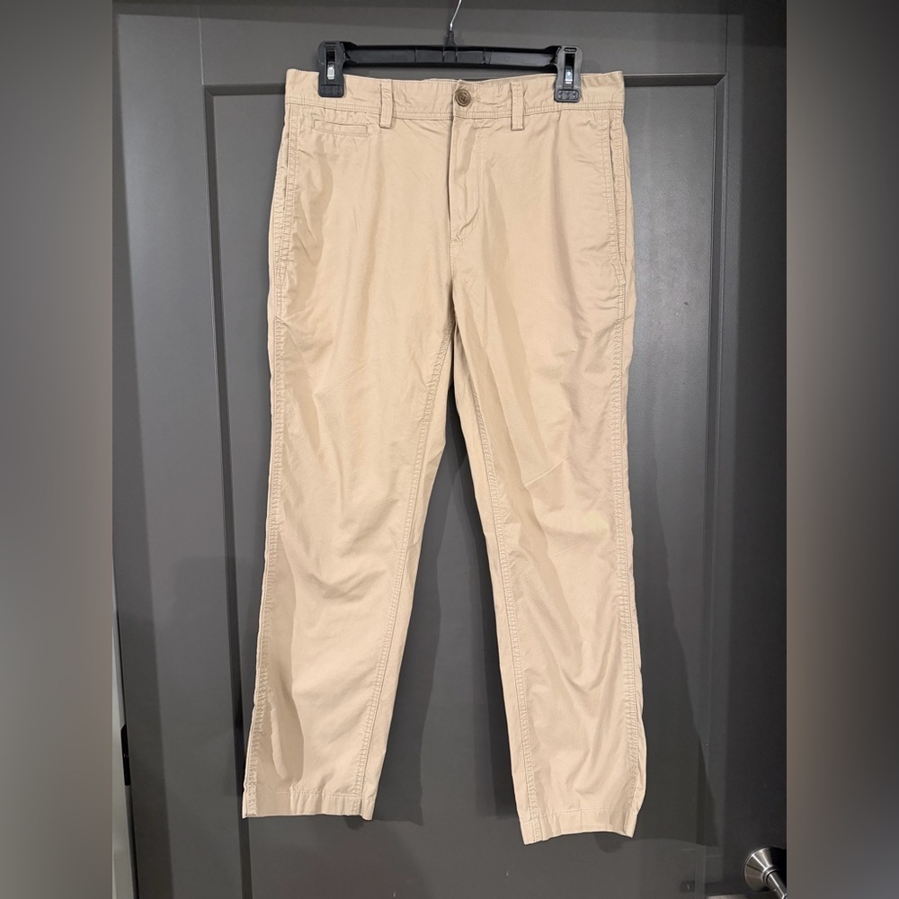 Banana Republic Men's Tan Khaki Aiden Chinos 30x30